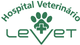 Logo do Hospital Veterinário 24h - LeVet, localizado em Curitiba.